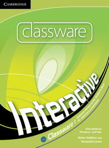 Interactive Level 1 Classware DVD-ROM